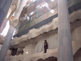 Sagrada Familia is very active construction site