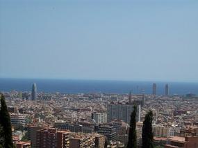 Park Guell gave us birds-eye view of city