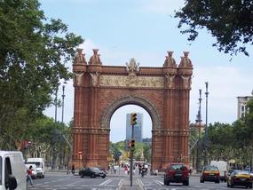 Arc de Triomf celebrates unknown triumph