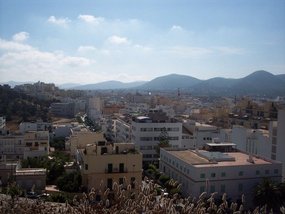 Ibiza seemed more like a big city than expected