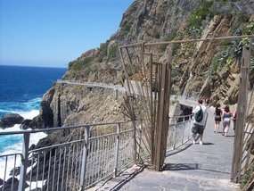 Beginning of the famous Via dell'Amore