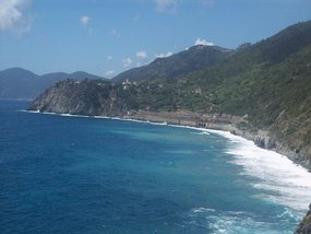 Cinqueterre reminded me of PCH around Big Sur