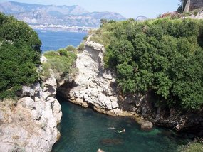 Cool to swim from rough sea to tranquility