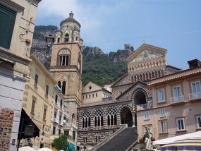 Amalfi's cathedral from their main square