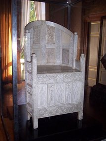 6th century masterpiece ivory throne