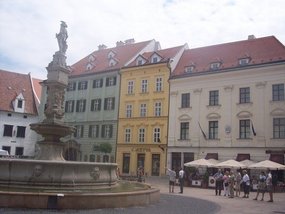 Fountains and plazas were everywhere
