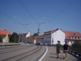 Bratislava is only 60km from Vienna and pretty