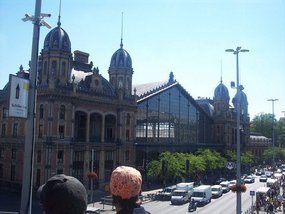 Busy train stations had grandeur of years past