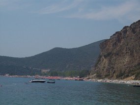 Jaz Beach is north of town and free of development