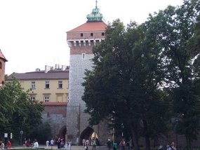 Florian Gate was one of few entrances to town