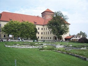 Foundations of early church;Royal Apts.