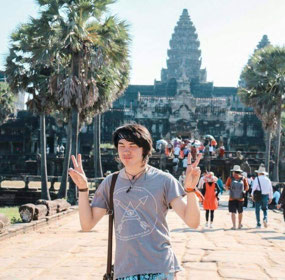 Rhys and Angkor Wat
