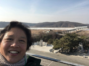 The border between North and South Korea