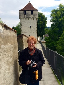Bev takes on the wall and wins!