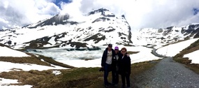 Along the path to Bachalpsee