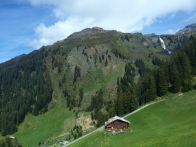 Can't believe we hiked all be way down from there!