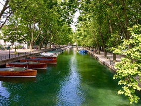 Leading towards Lake Annecy