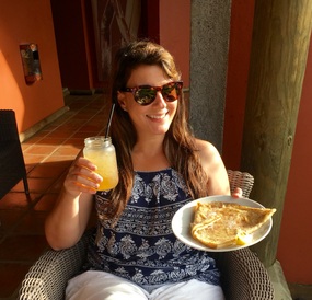 Rhum Rhum Rhum and Rhum sponge crepe 