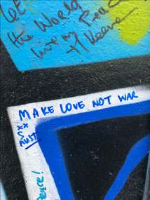 My contribution to the Peace Wall