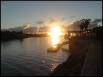 Port Lincoln Harbor at sunrise