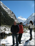 A stop on the Milford Road