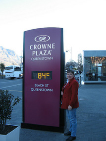 A mild 8.4 degrees - Queenstown