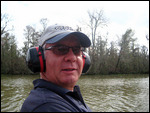 Roger with his ear protection.