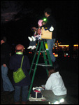 Kids in ladder seats