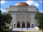 Beautiful Temple Beth-El synagogue.
