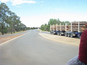 Logging truck