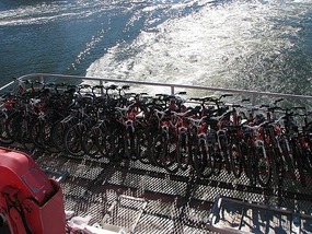 bikes for hire on the island