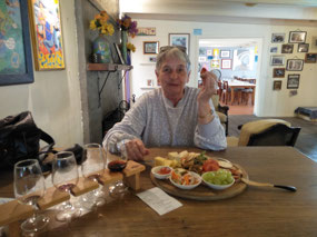 At Wyanga Park vineyard