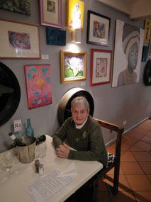 Linda at Dinner in Wyanga Park