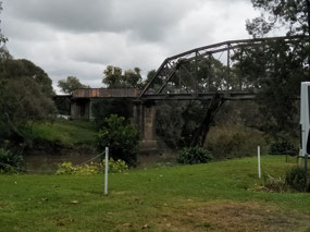 Railway Bridge in Gundagai