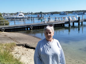 Linda in Tea Gardens