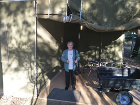 Our Glamping accomodation