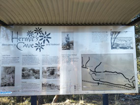 Hermit Cave Notice Board