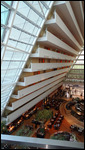 One end of the foyer