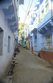 Narrow town streets