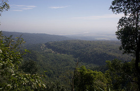 The view into Bangladesh