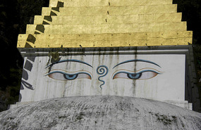 On the border with Bhutan and China