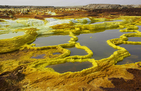 The Sulphurous lakes