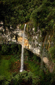 First view of Yumbilla second cascade
