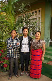 The family I stay with at Mokokchung