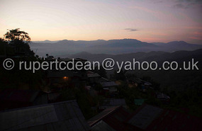 View from Aunties Guesthouse, Mokokchung