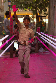 Dying Material for the festival