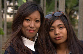 Nungty & her cousin Aien