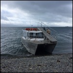 The boat, not pretty but efficient 
