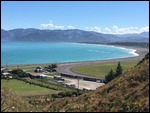 South harbour view across horse racetrack