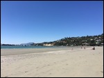 Tahuna Beach looking towards Nelson